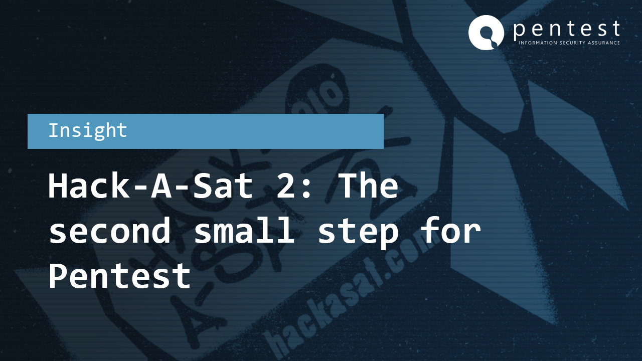 HackASat 2 The second small step for Pentest Pentest Limited Insight